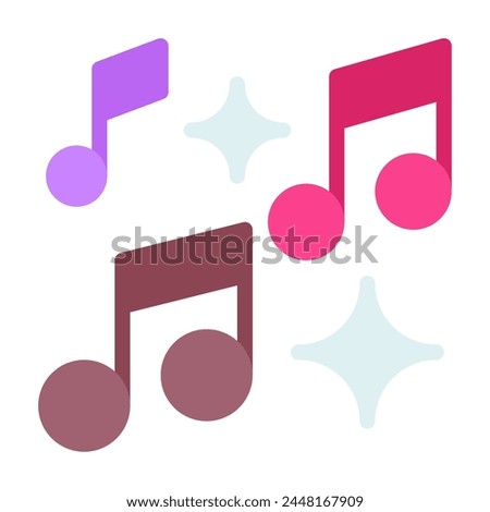 Music Icon for web, app, infographic, etc