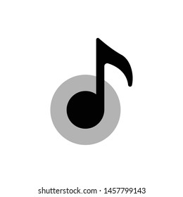 Music icon for web and apps
