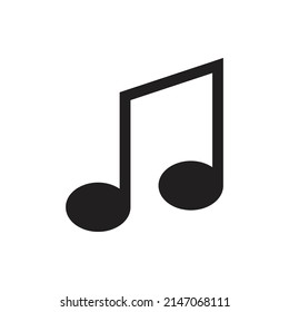 music icon for website, presentation