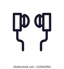 a music icon whit flat style. suitable for music and art design
