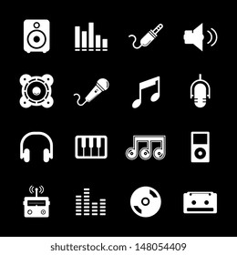 Music Icon - White