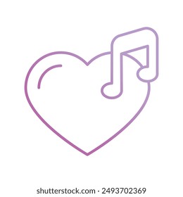 music icon with white background vector stock illustration