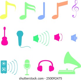 Music icons