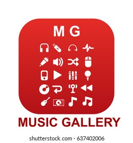 Music icons