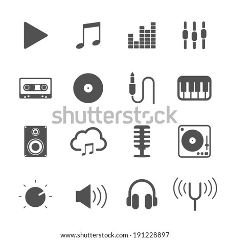 music icons
