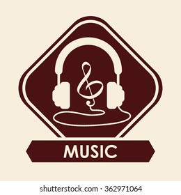 Music  icons design 