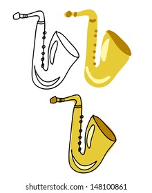 music icons over white background vector illustration 