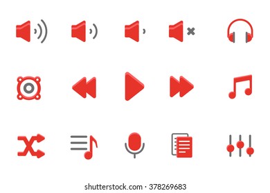 music icons, player icon