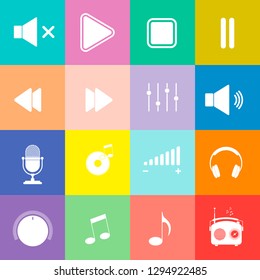 Music Icons set