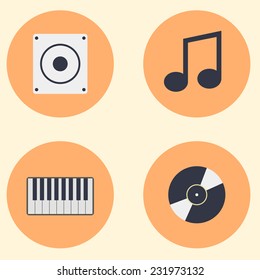Music Icons set