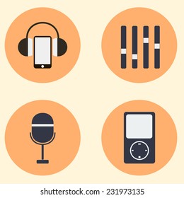 Music Icons set