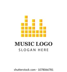 Music icons Vector New 2018 white background