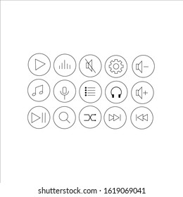music icons which suites to your editing work