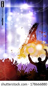 Music illustration 