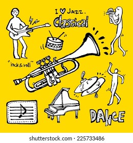 music illustration