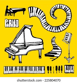 music illustration