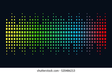 Music illustration concept Sound Wave, Audio Technology, Abstract Shape