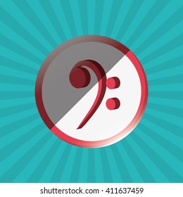 music illustration design, editable vector