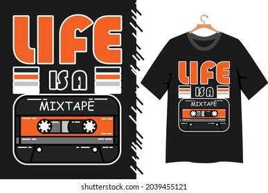 music illustration t shirt design