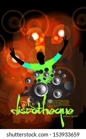 Music illustration. Vector