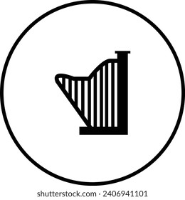 music instrument black background 3D