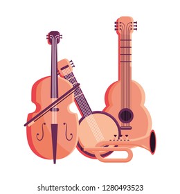 music instrument cartoon