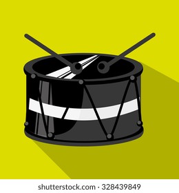 Music instrument icon graphic design, vector eps10