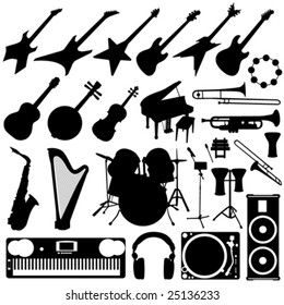 music instrument set