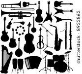 music instrument vector
