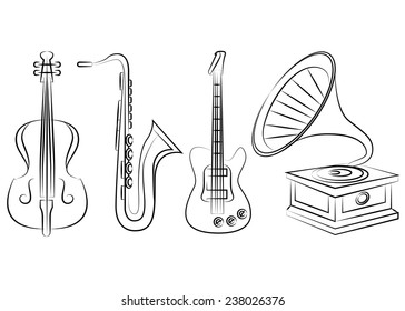 music instruments