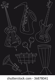 music instruments