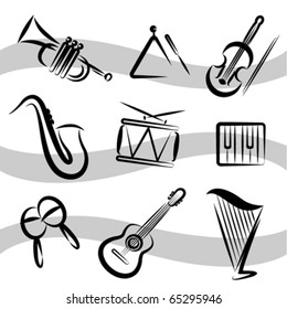 music instruments