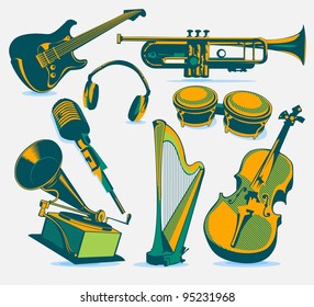 music instruments