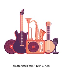 music instruments collection