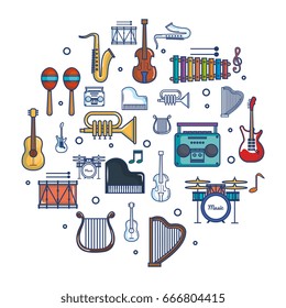 Music instruments design