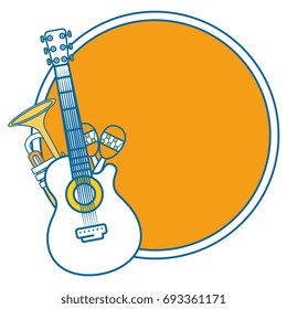 music instruments design 