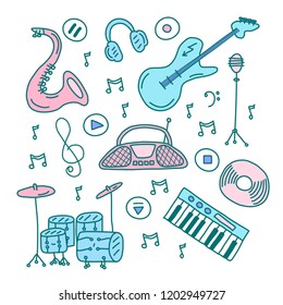 Note Music Pastel Stock Vectors Images Vector Art Shutterstock