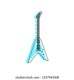 Music instruments Icon - vector