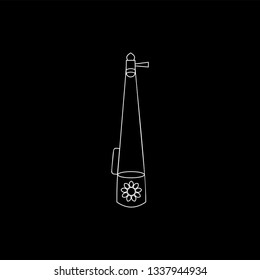 Music instruments Icon - vector
