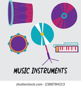 Music Instruments latest illustration 2024