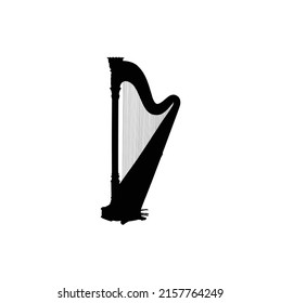 Music instruments silhouette . Music symbol vector