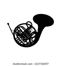 Music instruments silhouette . Music symbol vector