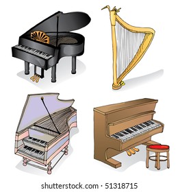 music instruments-piano