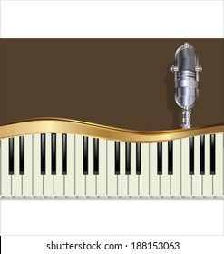 Music jazz background