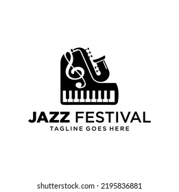 Music Jazz Festival Logo Design