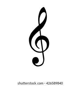 Music Notes Designround Design White Backgroundvector Stock Vector ...