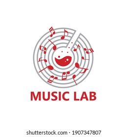 Logo-Design des Musiklabors