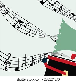 music lifestyle design, vector illustration eps10 graphic 