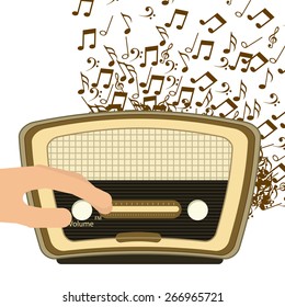 music lifestyle design, vector illustration eps10 graphic 