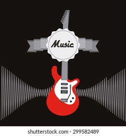 music lifestyle design, vector illustration eps10 graphic 